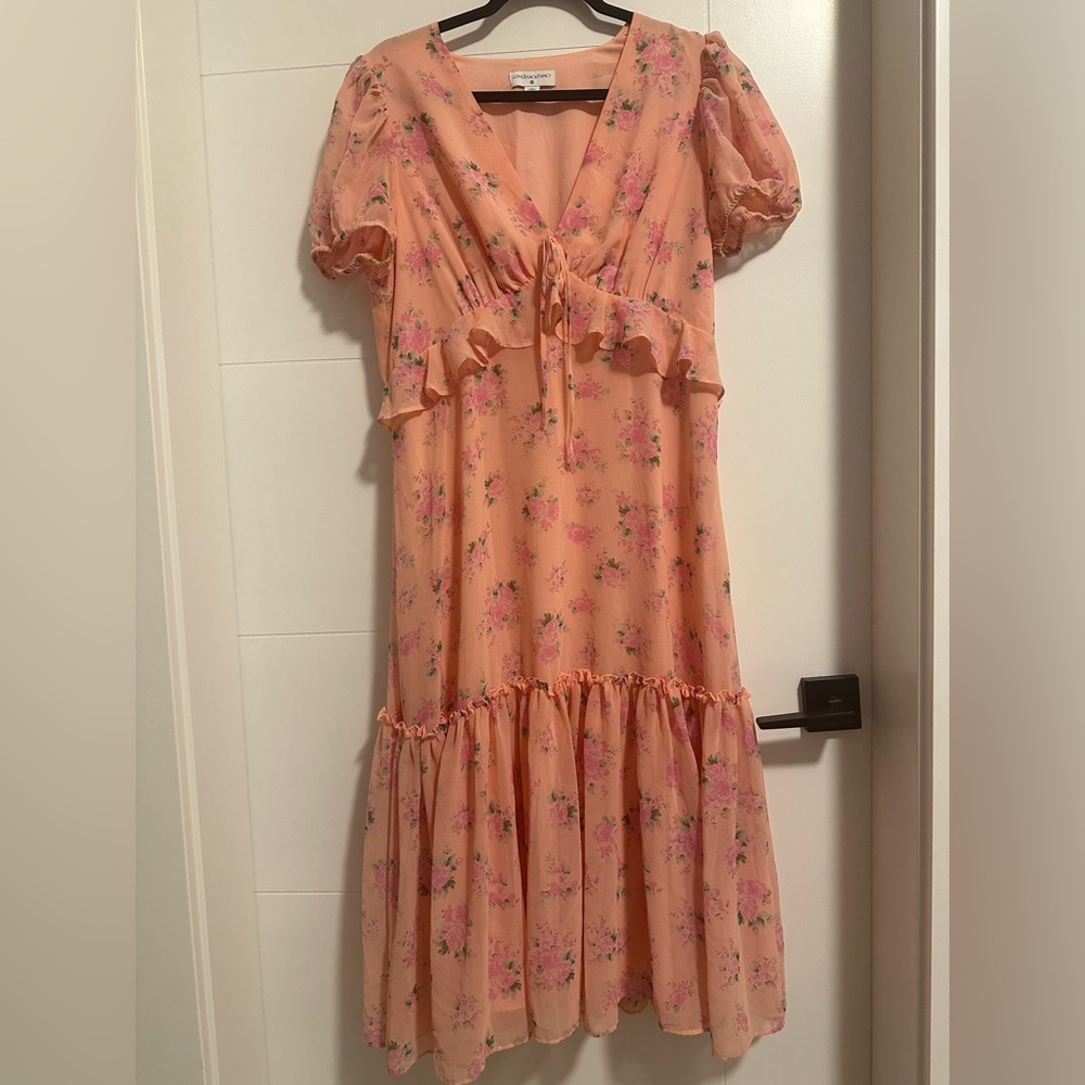 Loveshack Fancy x Target midi dress